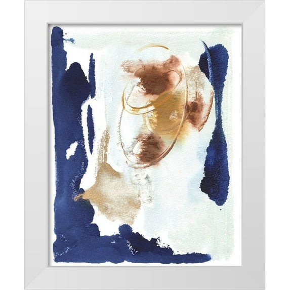 Combs, Joyce 20x24 White Modern Wood Framed Museum Art Print Titled - Friend Forever