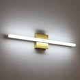 thumbnail image 1 of Combuh Dimmable LED Bathroom Vanity Light 24in Over Mirror Lighting Fixture Gold Bath Wall Lighting for Cabinets Mirror, 1 of 6