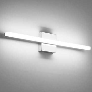 Combuh LED Vanity Lights 24 Inch Bathroom Light Fixtures 14W IP44 Mirror Lighting Indoor Wall Lamp Modern Cool White 6000K for Washroom
