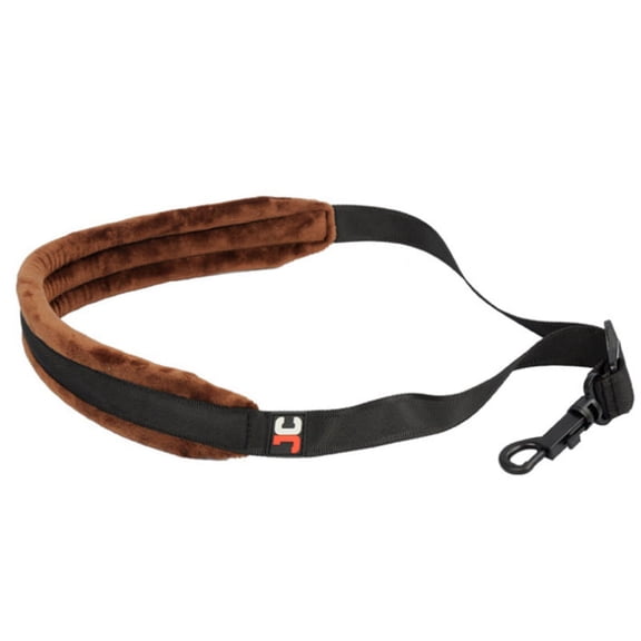 Comcompatible witht Thickened Decompression Tenor Saxophone Neck Strap Saxophone Strap Brown