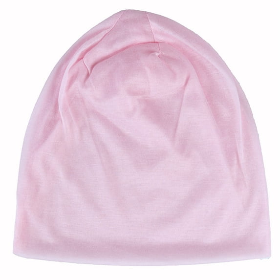 Comdrip Men's Thick Knit Hat Beanie Great Comfortable Cap with Visor Loss Head Newsboy Hat Ski Cap for Fall Winter Pink