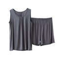 thumbnail image 1 of Comdrip Plus Size Pajamas! Summer Cotton Pajama Set for Women Plus Size Soft Shorts & Tank Top Sleeveless Sleepwear for Home/Travel Plus Size Sleep Shorts D 6XL, 1 of 4