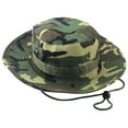 thumbnail image 1 of Comdrip Sun Hats for Unisex Camouflage Bucket Hat Upf 50+ Boonie Hat Foldable Uv Protection Casual Jungle Round Brimmed Hat Army Green L, 1 of 2