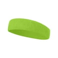thumbnail image 1 of Comdrip Sweat Bands Headbands for Women Workout Headbands Fashion Non Slip Headband Moisture Wicking Sweatband Yoga Elastic Wide Headbands Green One Size, 1 of 3