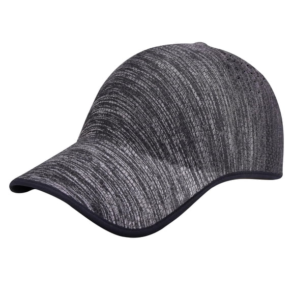Comdrip Uncrushable Unisex Baseball Cap Adjustable Lightweight Hats with Breathable Mesh Low Profile Versatile Daily Office Dad Hat Dark Gray