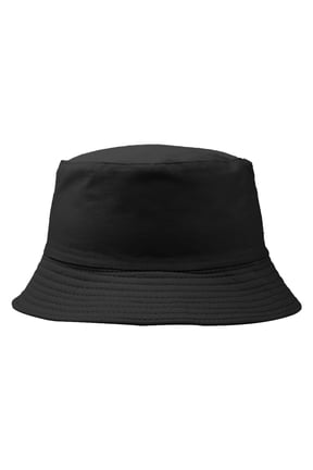 Unisex Cotton Bucket Hat Packable Floppy Sun Hat Fall Travel Beach Fisherman Hat Versatile Lightweight Outdoor Fishing Hiking Black S