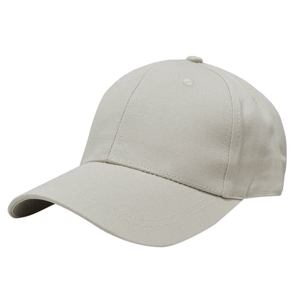 Comdrip Unisex Plain Baseball Cap Trucker Hat Ponytail Cap, Khaki One Size
