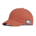 thumbnail image 1 of Comdrip Unisex Short Brim Baseball Cap Cotton Summer Sports Hat, Brick Red One Size, 1 of 4