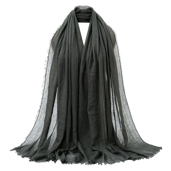 Comdrip Women Pashmina Fashion Thin Shawls Wraps Scarf Soft Breathable Comfortable Large Winter Versatile Shawl Evening Dress Wedding Party Black