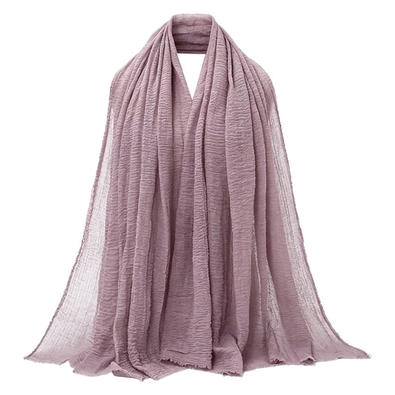 Comdrip Women Pashmina Fashion Thin Shawls Wraps Scarf Soft Breathable Comfortable Large Winter Versatile Shawl Evening Dress Wedding Party Light Violet