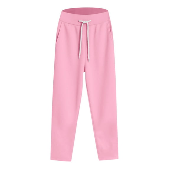 Comdrip Women Summer Pants, Women's Lightweight Sports Sweatpants for Autumn and Winter Tall Womens Pants Pink XL