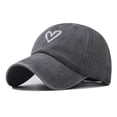 thumbnail image 1 of Comdrip Women's Summer Cotton Baseball Cap Adjustable Sun Hat, Grey One Size, 1 of 2