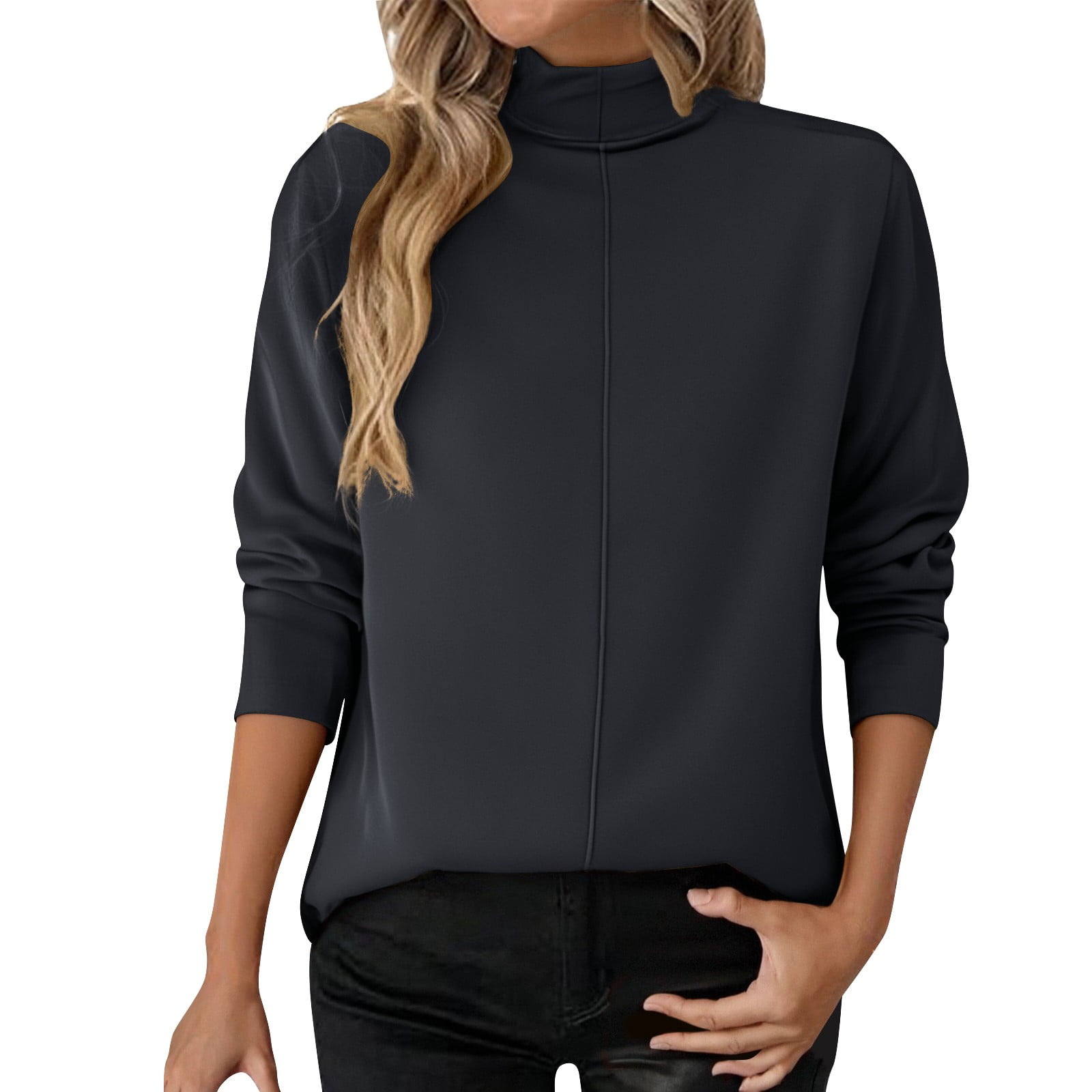 Comdrip Womens Fall Shirts, Womens Fall Tops Long Sleeve Fall Tops for ...