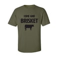 thumbnail image 1 of Come And Brisket Adult Short Sleeve T-shirt, 1 of 4