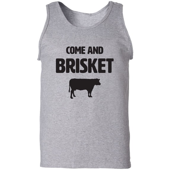Come And Brisket Adult Tank Top