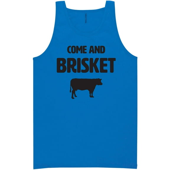 Come And Brisket Neon Tank Top