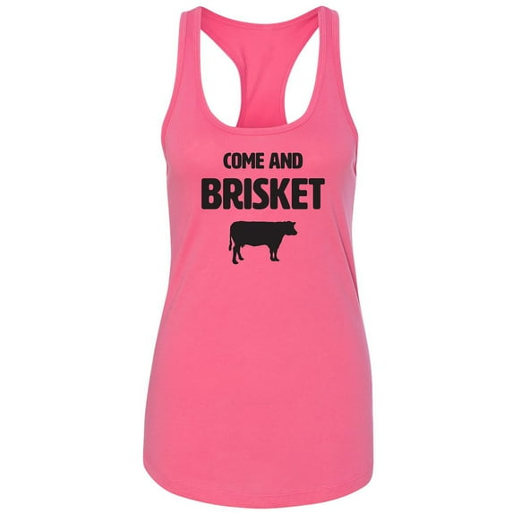 Come And Brisket Racerback Tank