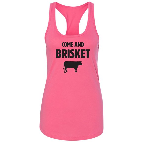 Come And Brisket Racerback Tank