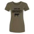 thumbnail image 1 of Come And Brisket Womens crewneck tee, 1 of 2
