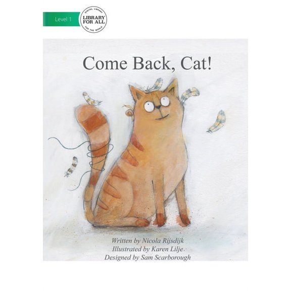 Come Back Cat, (Paperback)