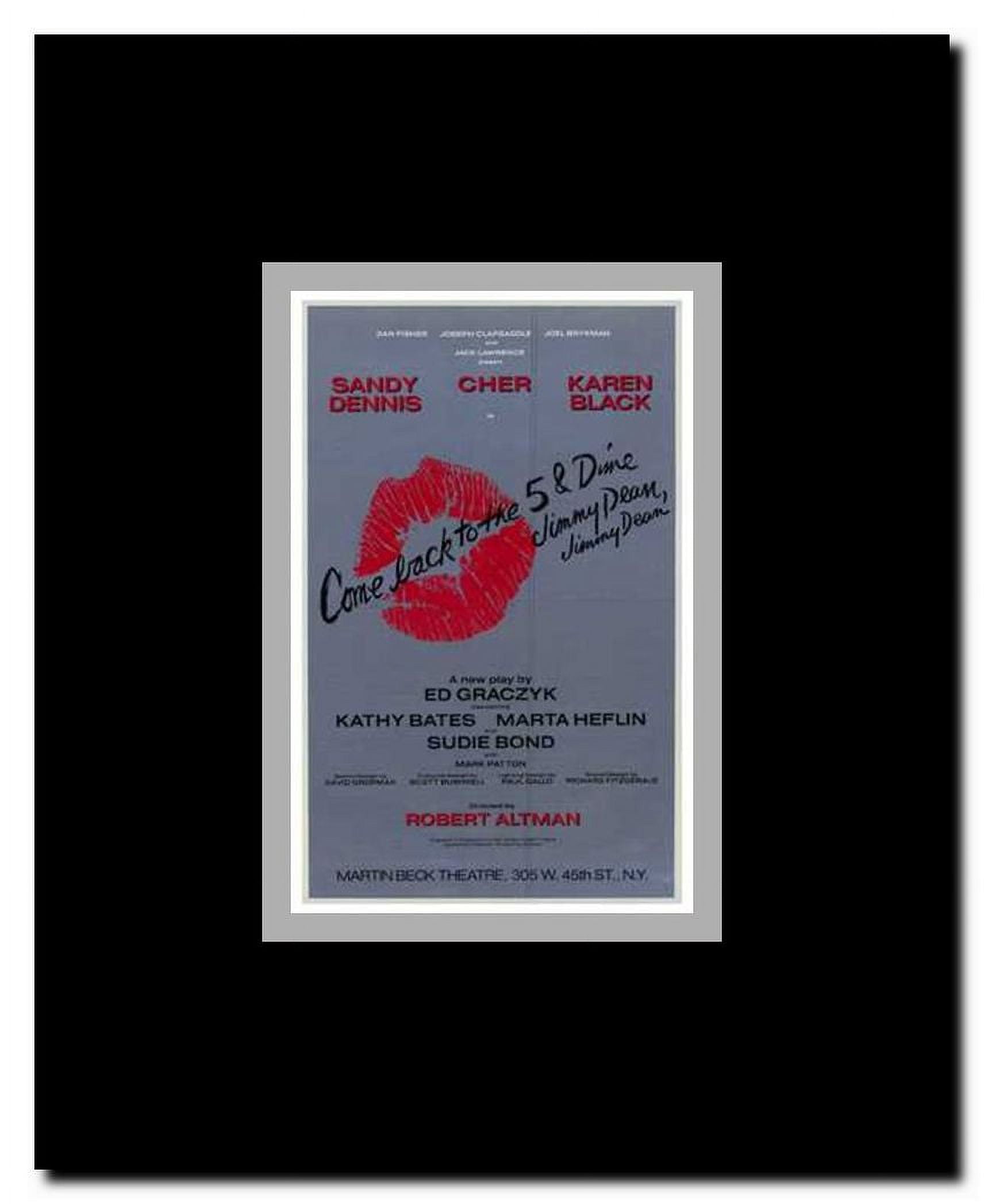 Come Back to the 5 Dime Jimmy Dean Jim Framed Movie Poster