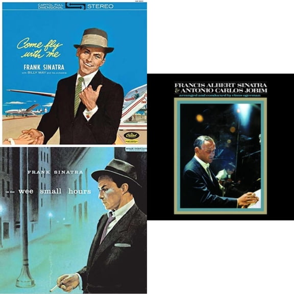 Come Fly With Me & In The Wee Small Hours & Francis Albert Sinatra & Antonio Carlos Jobim [LP Vinyl Bundle]