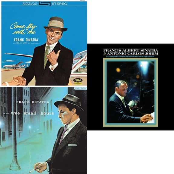 Come Fly With Me & In The Wee Small Hours & Francis Albert Sinatra & Antonio Carlos Jobim [LP Vinyl Bundle]