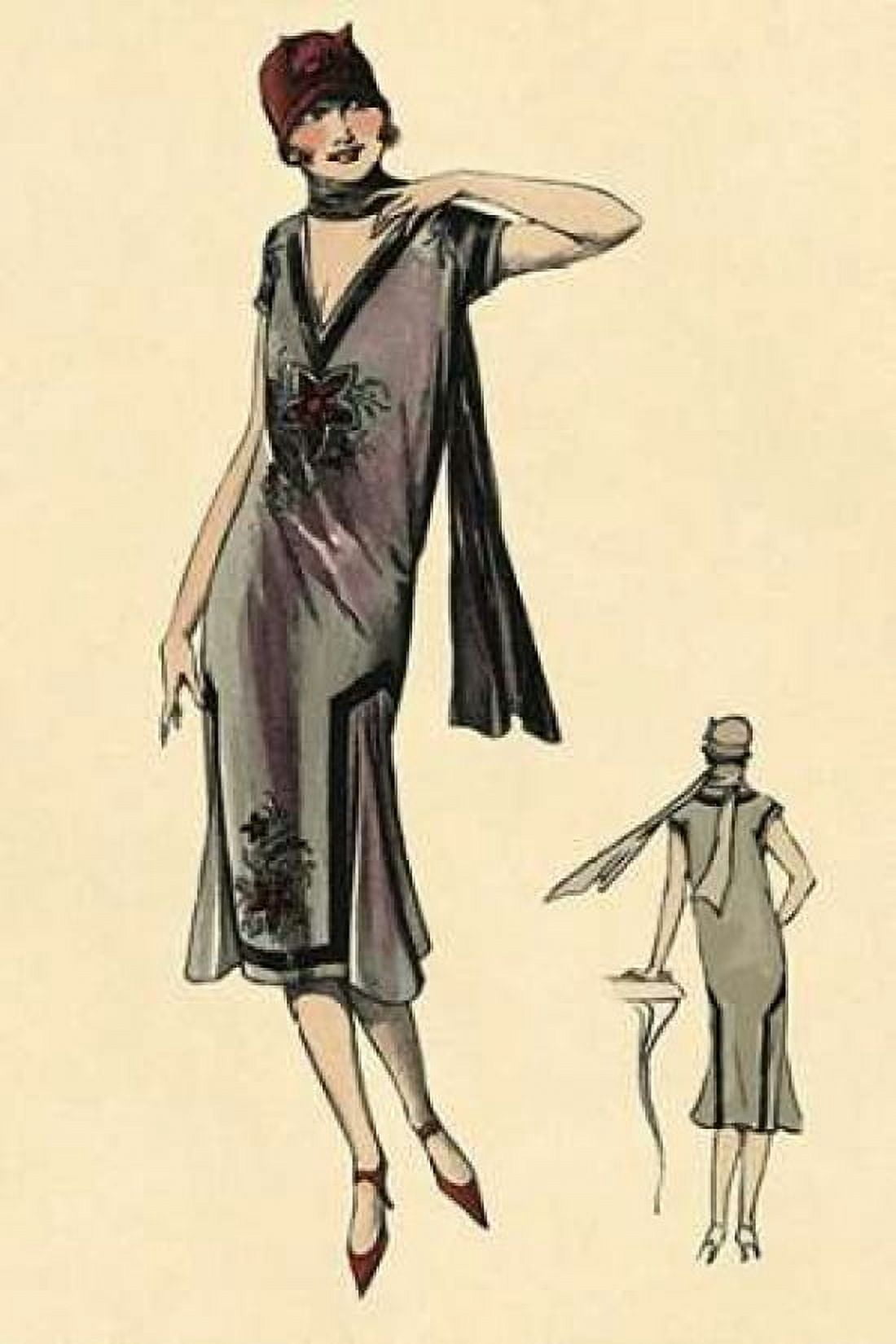 Come Hither Canvas Art - Vintage Fashion (24 x 36)