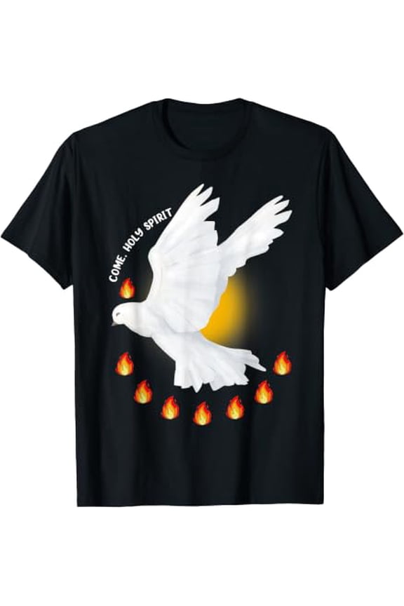 Come Holy Spirit Pentecost Jesus Christian Dove Pentecost T-Shirt