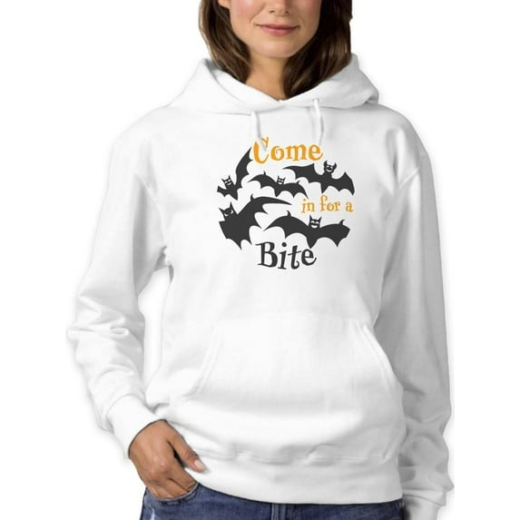 Come In For A Bite Hoodie Women -Image by Shutterstock, Female Medium