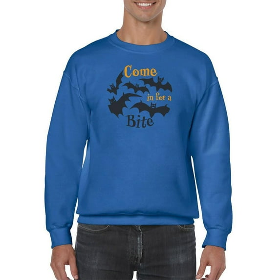 Come In For A Bite Sweatshirt Men -Image by Shutterstock, Male XX-Large
