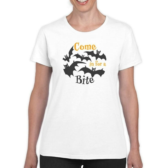 Come In For A Bite T-Shirt Women -Image by Shutterstock, Female Medium