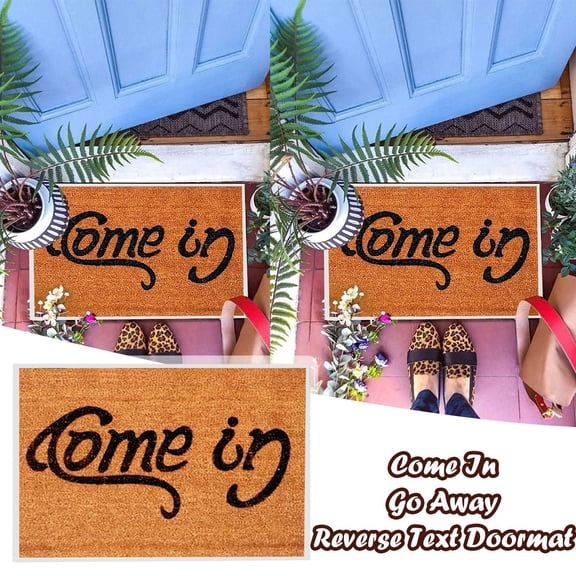 Come In Welcome Mat,1X Floor Mat,Slip Outdoor Ndoor Come Doormat Welcome Go Non Mat In 40X60Cm Floor Home Textiles