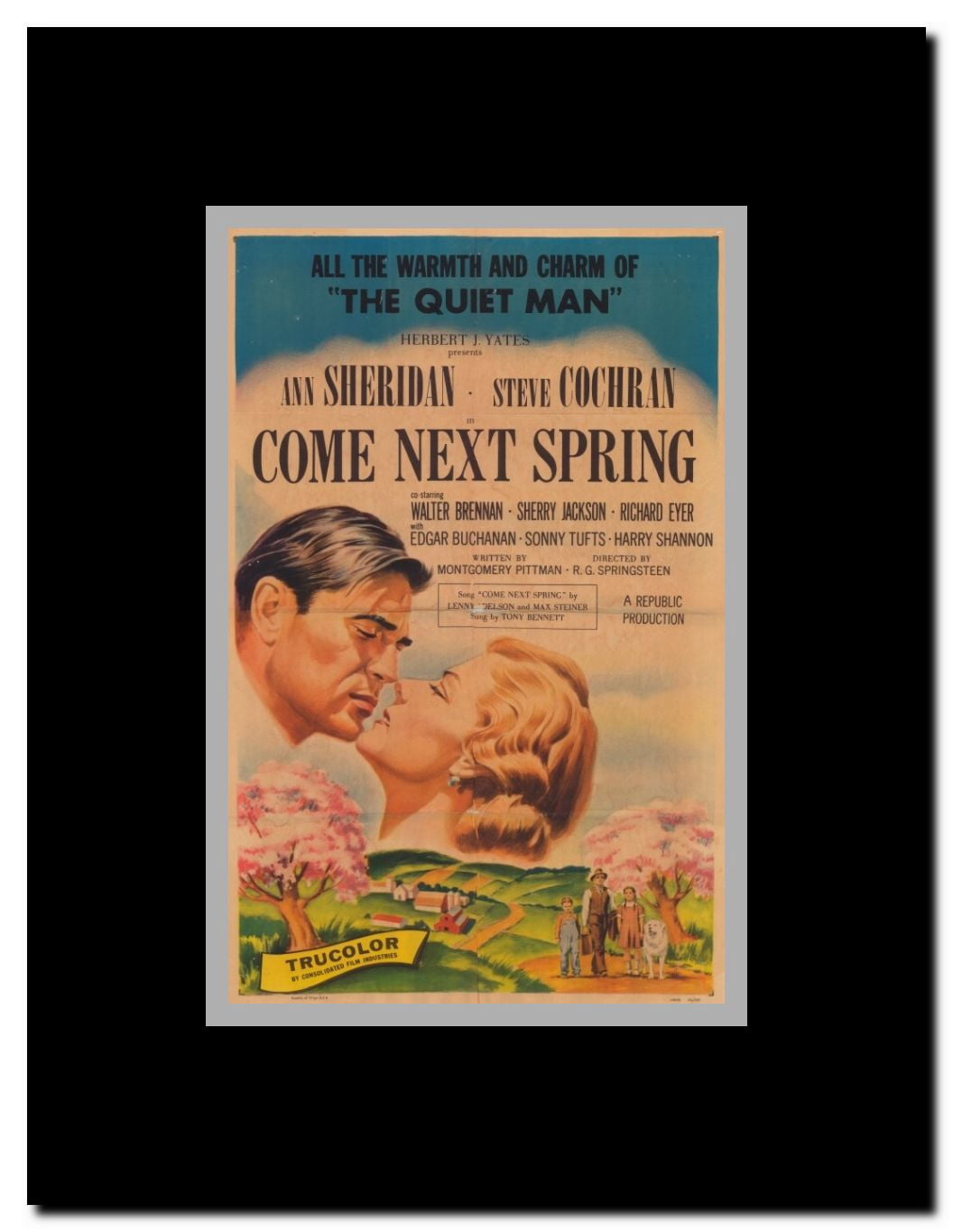 Come Next Spring Framed Movie Poster