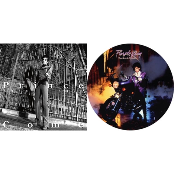 Purple Rain Ost (Picture Disc) & Come [LP Vinyl Bundle]