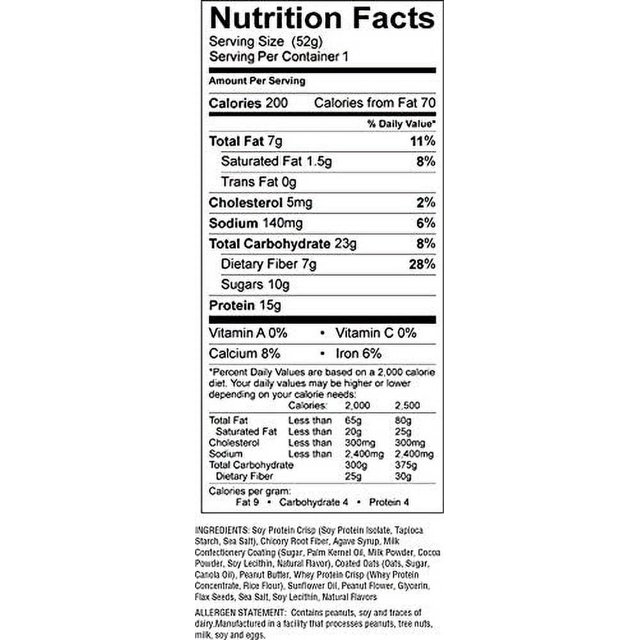 Come Ready Nutrition Clean Protein Bars 24 pack