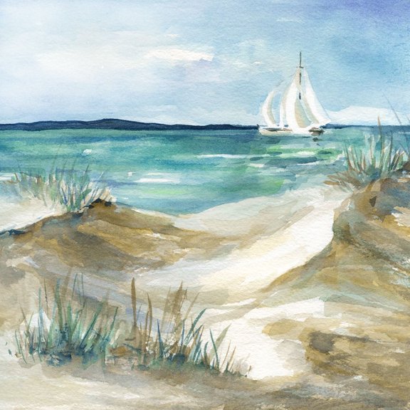 Come Sail Home Poster Print by Carol Robinson (24 x 24)