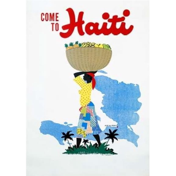Come To Haiti Poster Print by E. Lafond - 20 x 28 - Large