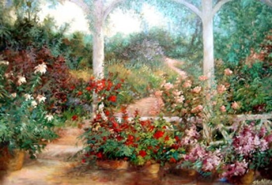 Come To The Garden Canvas Art - Jamie Carter (22 x 15)