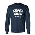 thumbnail image 1 of Come To The Math Side We Have Pi Sarcastic Novelty Gift Idea Adult Humor Funny Men's Long Sleeve Shirts, 1 of 3
