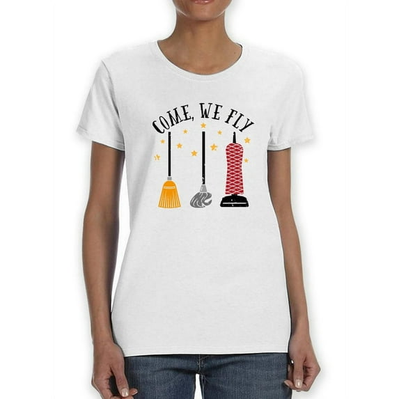 Come, We Fly Women Shaped T-Shirt, Female x-Large