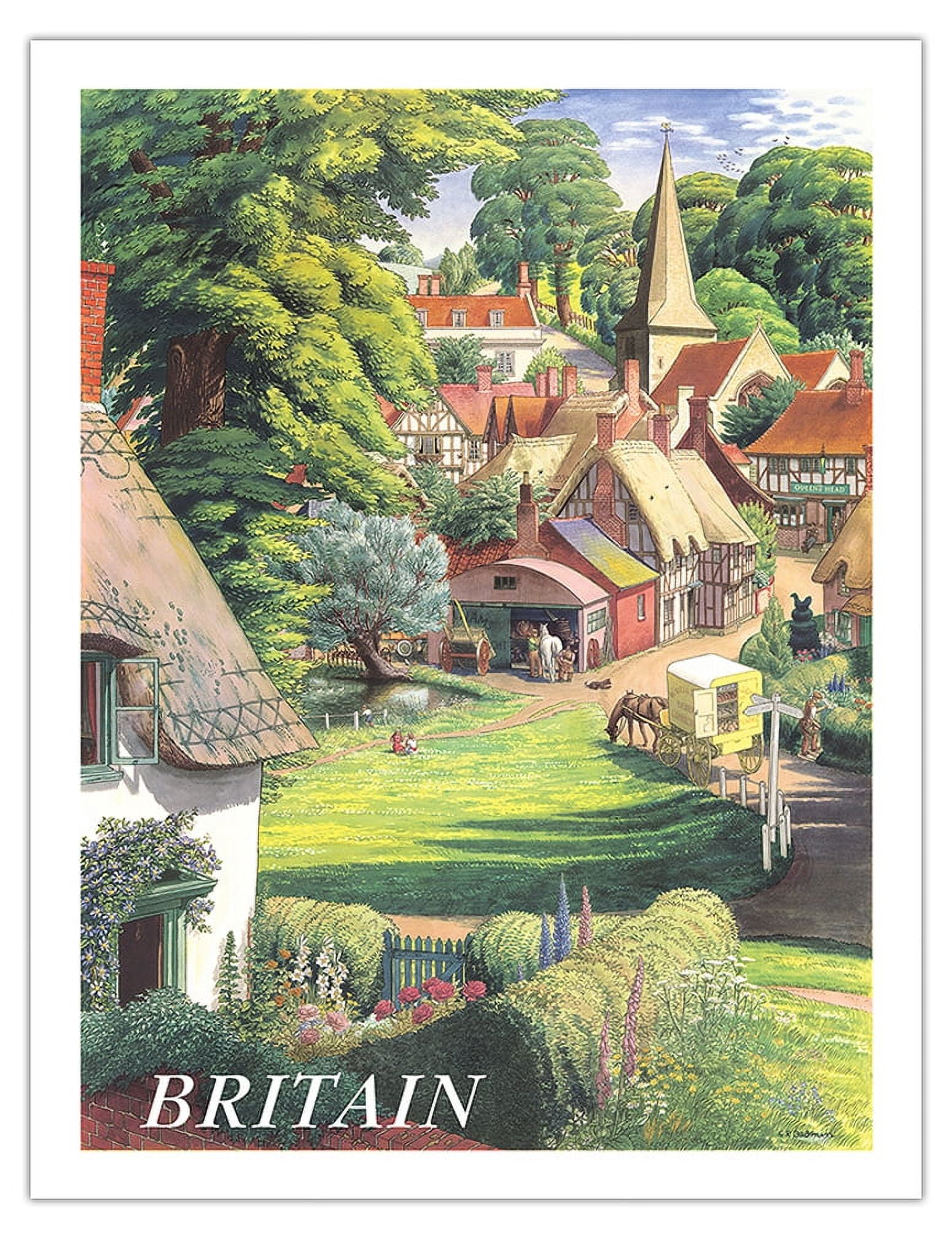 Come and Explore Britain - British Rural Villages - Vintage Travel ...