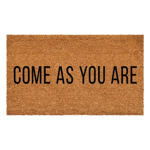 Come as you are Doormat, 17" x 29"