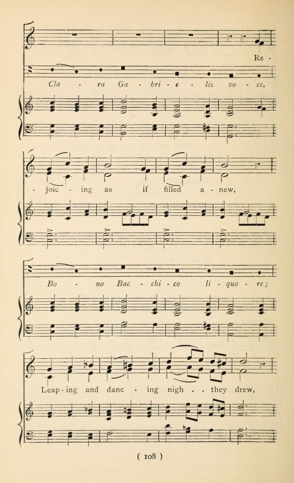 Come let us all Sweet Carols Sing 4 Christmas Carols New & Old 1850 Canvas Art - (18 x 24)