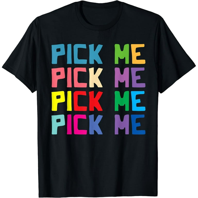 Come On Down Game Show T-Shirts Pick Me Colorful Tee