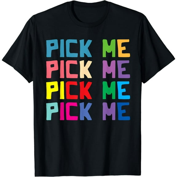 Come on down game show t-shirts Pick Me Colorful Tee