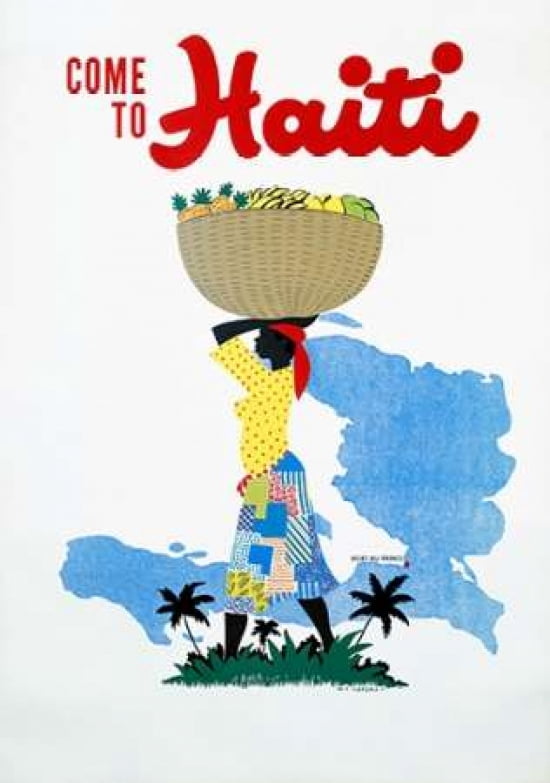 Come to Haiti Canvas Art - E Lafond (20 x 28)