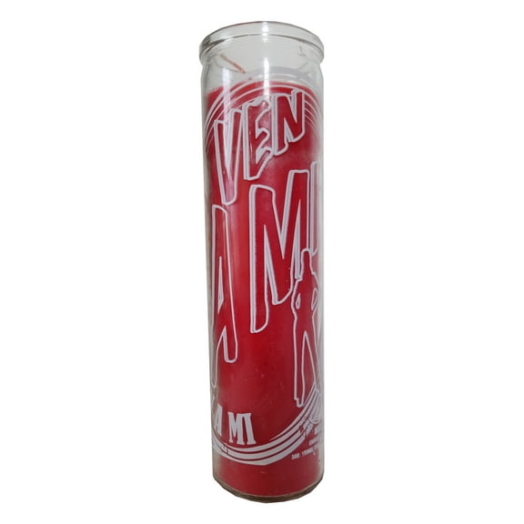 Come to Me (Ven a Mi) Red Pillar Candle