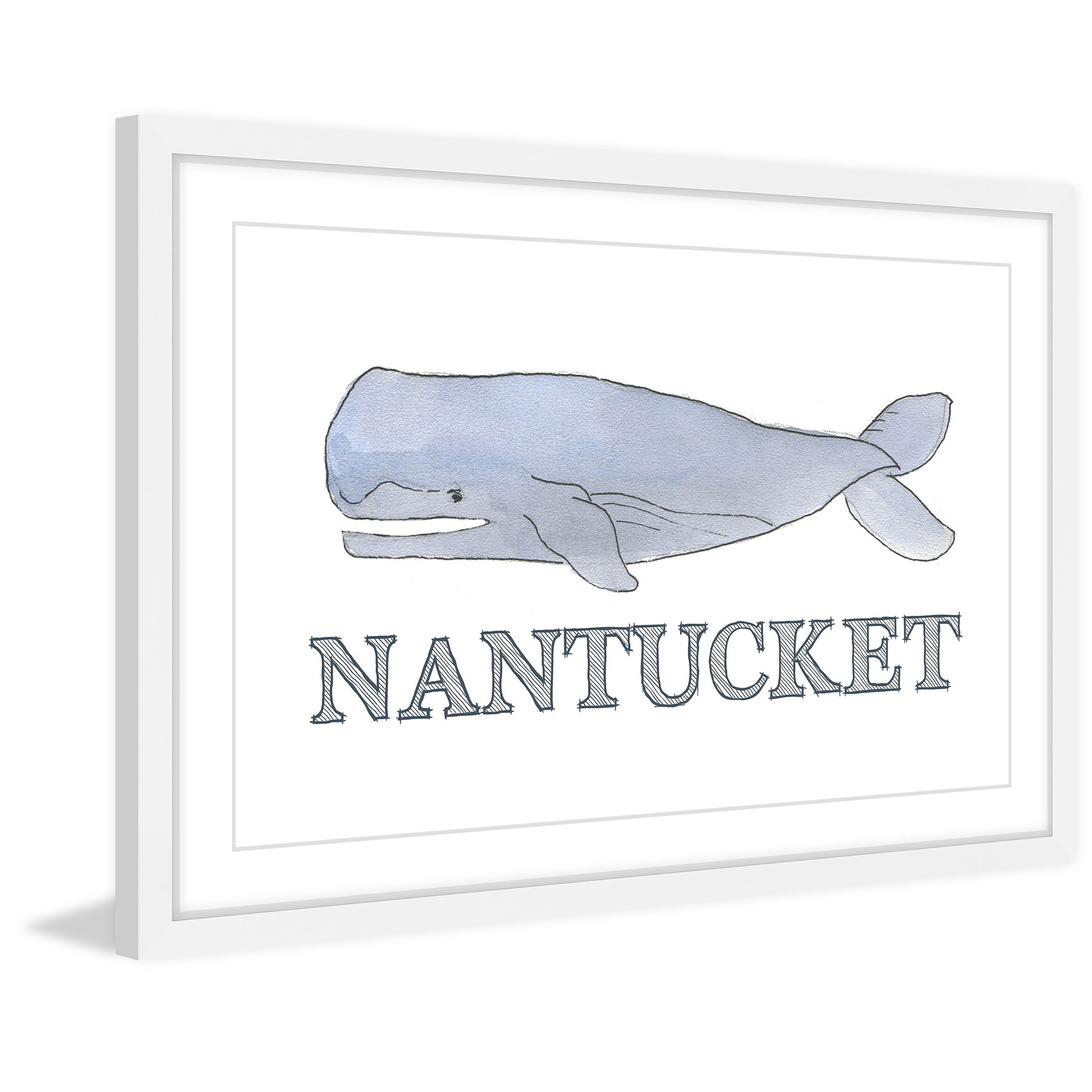 "Come to Nantucket" Framed Painting Print