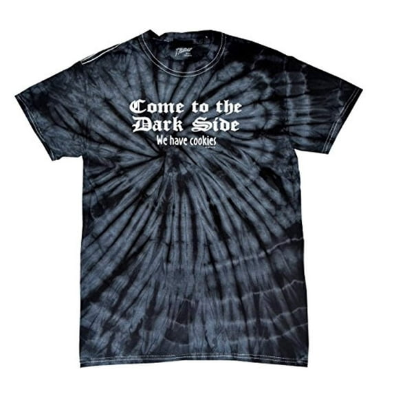 Come to the Dark Side We Have Cookies Funny Novelty Retro Cool Humorous Classic Oneliner Tee -blacktiedye-XXL